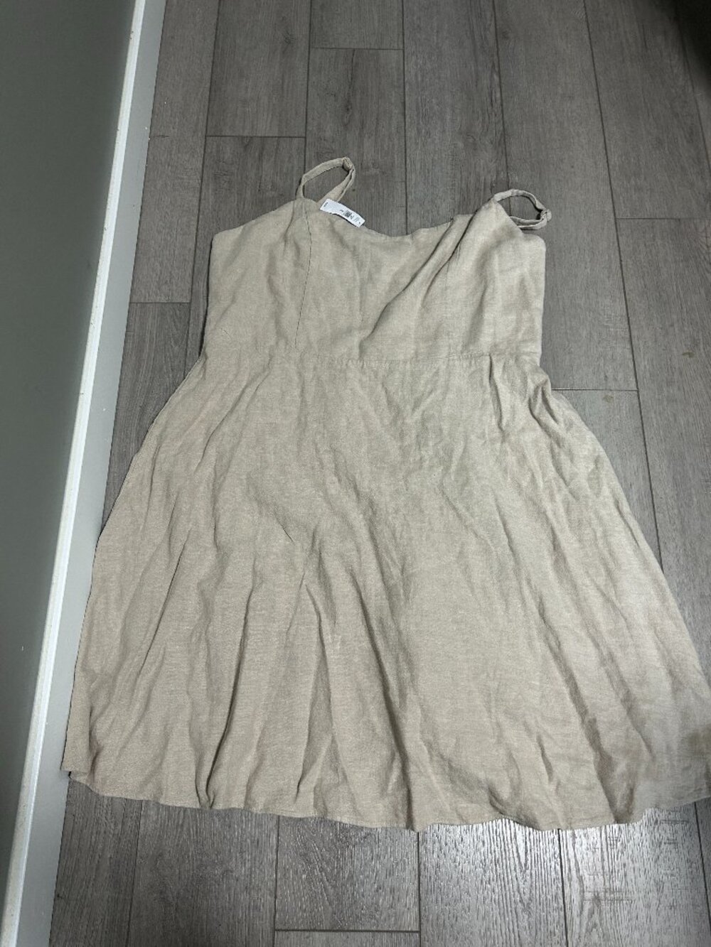 Old Navy Sleeveless Linen-Blend Mini Dress Women’s Size Extra Large XL NWT